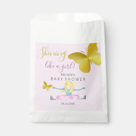 Shining Like A Girl Waterverf Illustratie Bedankzakje