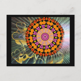 Shining Mandala Briefkaart