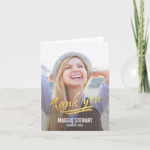 Shining Moment Afstuderen Hartelijk dank Bedankkaart