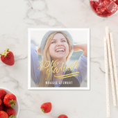 Shining Moment Foto Afstuderen servetten (Insitu)