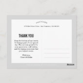 Shining Moment Foto Dank je wel kaart (Achterkant)