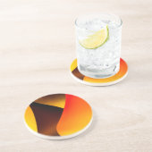 Shining Murano Glass Zandsteen Onderzetter (Zijkant)