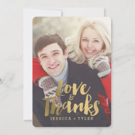 Shining Promise Bruiloft Dank u kaart