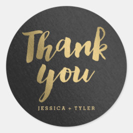 Shining Promise Bruiloft Favor Sticker