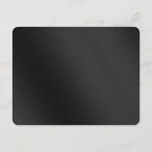 Shining Promise Bruiloft Receptie Kaart (Achterkant)