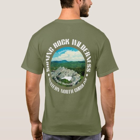 Shining Rock Wilderness T-shirt (Achterkant)