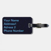 Shining Star Bagagelabel (Achterkant horizontaal)