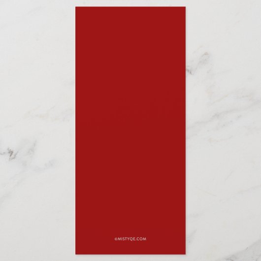 Shining Star Bar/Bat Mitzvah Program Programmakaart (Achterkant)