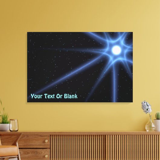 Shining Star Canvas Afdruk (Insitu (Woonkamer))