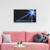 Shining Star Canvas Afdruk (Insitu (Woonkamer))