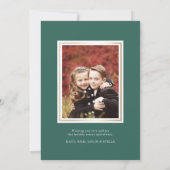 Shining Star | Foto voor vrede op aarde Feestdagenkaart (Achterkant)