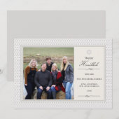 Shining Star Hanukkah Photo Flat Card Feestdagenkaart (Voorkant / Achterkant)