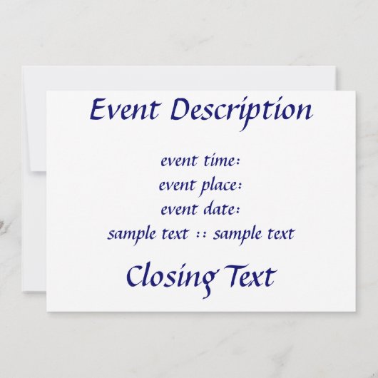 Shining Star Kaart (Achterkant)