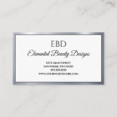 Shining Star Photo Business Card Visitekaartje (Achterkant)