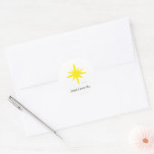 Shining Star Ronde Sticker (Envelop)