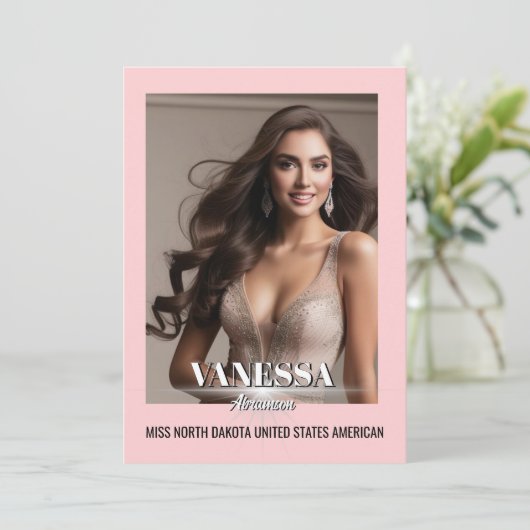 Shining Star Ultimate Autograph Kaart (Staand voorkant)