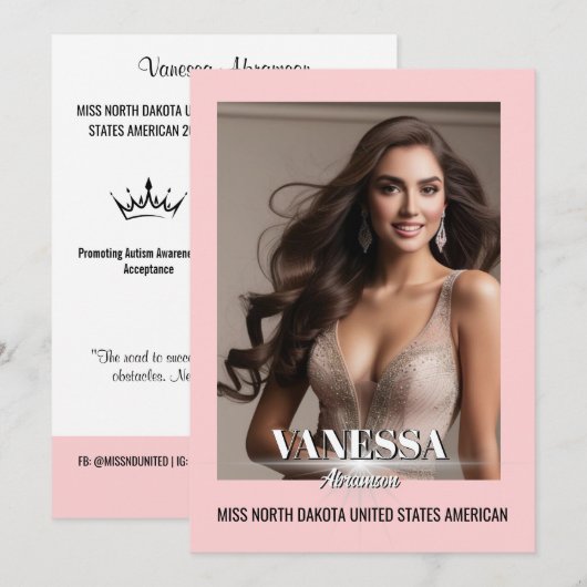 Shining Star Ultimate Autograph Kaart (Voorkant / Achterkant)