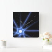 Shining Star Vierkante Klok (Huis)