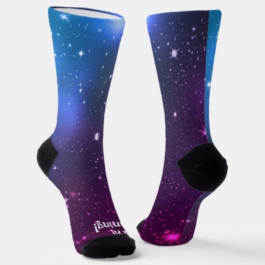 Shining Star Vrolijk Kerstfeest Feestelijke Vakant Sokken (Gebogen)