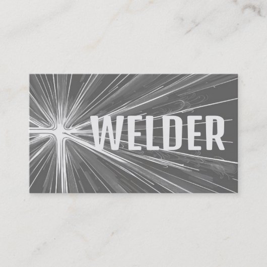 Shining Star Welder Visitekaartje (Voorkant)