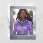 Shining Stars Talent Showcase Briefkaart Invitatio (Voorkant / Achterkant)