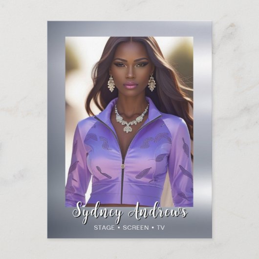 Shining Stars Talent Showcase Briefkaart Invitatio (Voorkant)