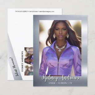 Shining Stars Talent Showcase Briefkaart Invitatio