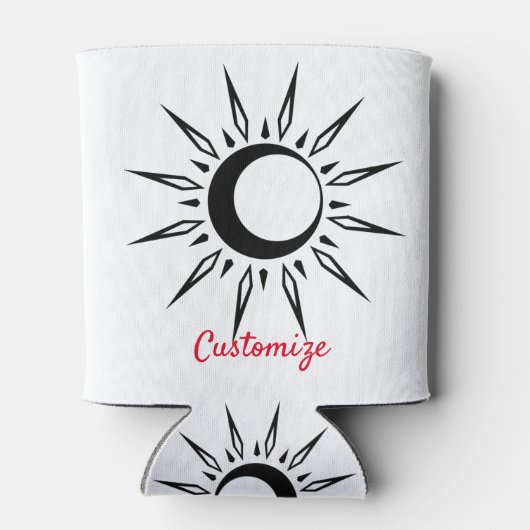 Shining Sun Crescent Moon Thunder_Cove Blikjeskoeler (Achterkant)