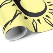 Shining Sun Crescent Moon Thunder_Cove Cadeaupapier (Rol Hoek)