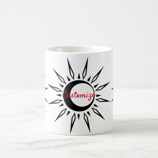 Shining Sun Crescent Moon Thunder_Cove Koffiemok (Center)