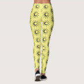 Shining Sun Crescent Moon Thunder_Cove yellow Leggings (Achterkant)
