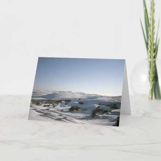 Shining Tor Winter Feestdagen Kaart (Voorkant)