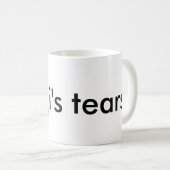 shinji ikari ' s tranen mok (Voorkant rechts)