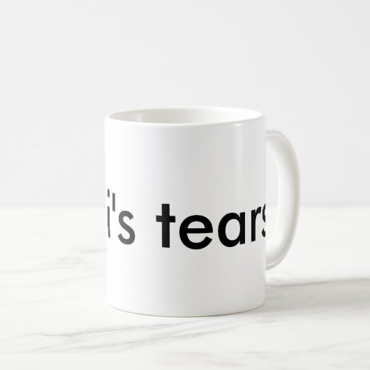 shinji ikari ' s tranen mok (Voorkant rechts)