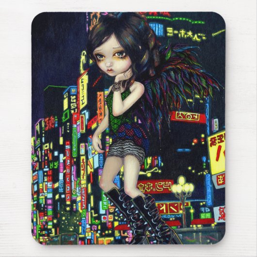 "Shinjuku Angel" Mousepad Muismat (Voorkant)