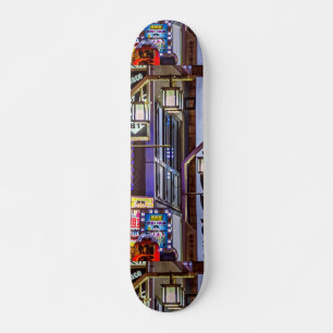 Shinjuku District Urban Night Scene, Tokyo Japan Persoonlijk Skateboard