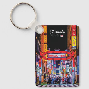 Shinjuku, Japan - Kabukicho Neon Street Classic Sleutelhanger