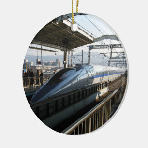 Shinkansen 新 reeks 幹 線 Bullet Train Keramisch Ornament