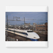 Shinkansen of Bullet Train, Kyoto, Japan Magneet (Voorkant)