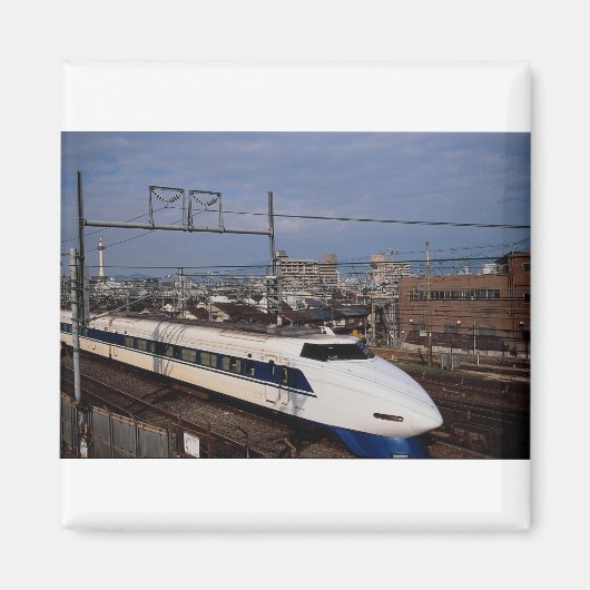 Shinkansen of Bullet Train, Kyoto, Japan Magneet (Voorkant)
