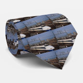 Shinkansen of Bullet Train, Kyoto, Japan Stropdas (Opgerold)