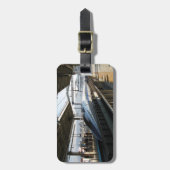 Shinkansen uit de 500-reeks 新 線 Bullet Train Bagagelabel (Voorkant verticaal)