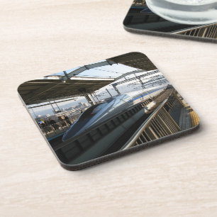 Shinkansen uit de 500-reeks 新 線 Bullet Train Bier Onderzetter