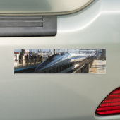 Shinkansen uit de 500-reeks 新 線 Bullet Train Bumpersticker (Op auto)