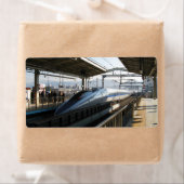 Shinkansen uit de 500-reeks 新 線 Bullet Train Etiket (Insitu)