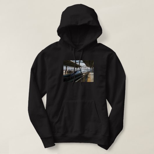Shinkansen uit de 500-reeks 新 線 Bullet Train Hoodie (Design voorkant)