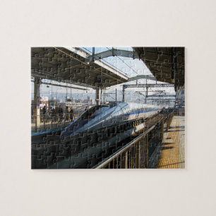 Shinkansen uit de 500-reeks 新 線 Bullet Train Legpuzzel