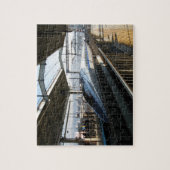 Shinkansen uit de 500-reeks 新 線 Bullet Train Legpuzzel (Verticaal)