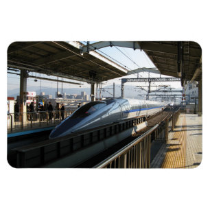 Shinkansen uit de 500-reeks 新 線 Bullet Train Magneet