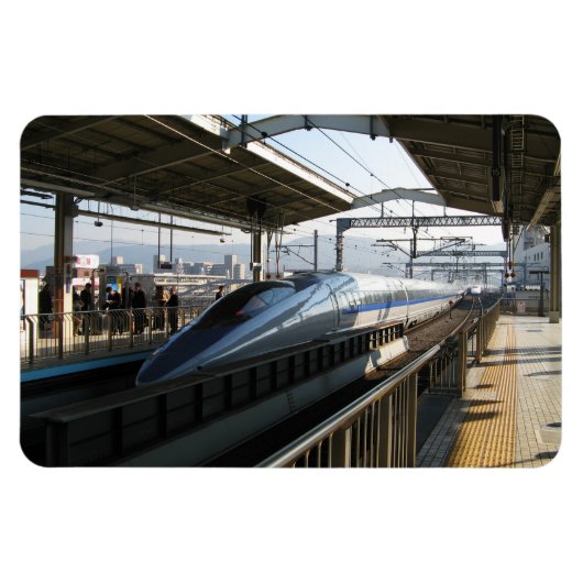 Shinkansen uit de 500-reeks 新 線 Bullet Train Magneet (Horizontaal)